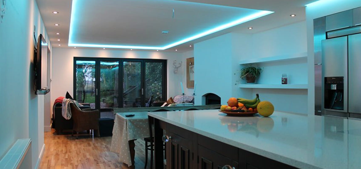 Luz de techo led, luz de techo de cocina, sobre la luz de la mesa, luz